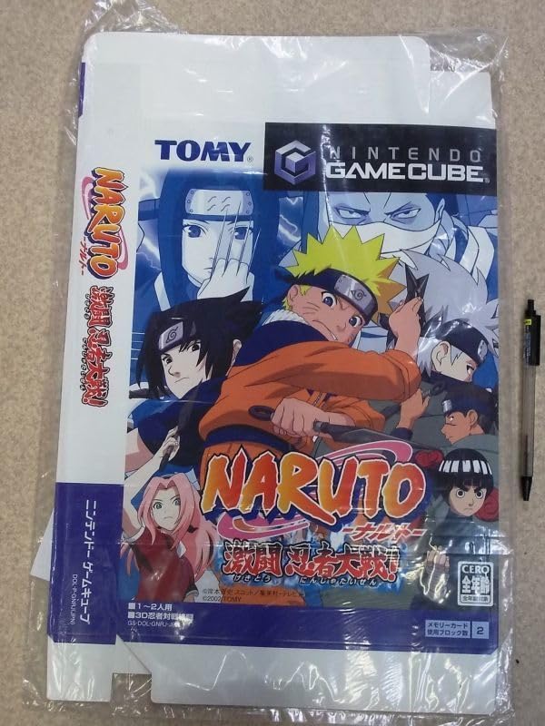 ニンテンドーゲームキューブ　NARUTO２ナルト　宣伝ポップ新品未開封　非売品 ニンテンドーゲームキューブ NARUTO2ナルト 宣伝ポップ新品未